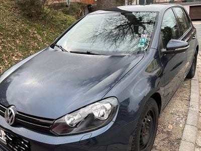 Gebraucht VW Golf VI Trendline 80 PS (58 kW) 2008 Blau Kleinwagen