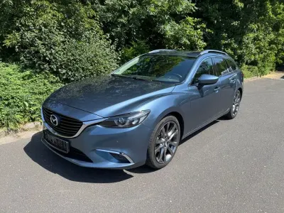 Gebraucht Mazda 6 Sports-Line 175 PS (128 kW) 2015 Blau Kombi