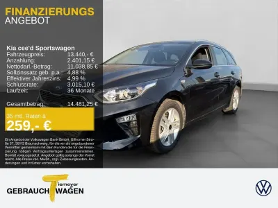 Brugt Kia Ceed Sportswagon Vision 136 HK (100 kW) 2020 Sort Stationcar