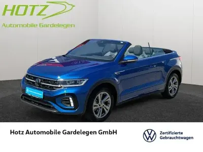 Gebraucht VW T-Roc Cabriolet R-line 150 PS (110 kW) 2025 Ravennablau metallic Cabrio