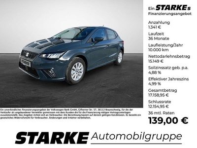Gebraucht Seat Ibiza Style 95 PS (69 kW) 2025 (fjordblau) Limousine