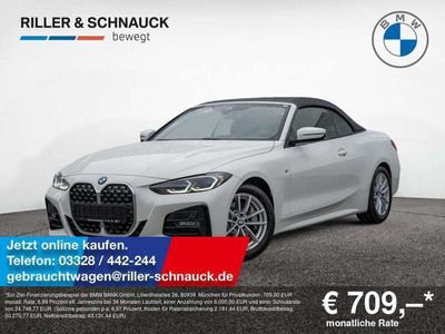 gebraucht BMW 430 i M Sport Cabrio LASER+LEDER+NAVI+KEYLESS