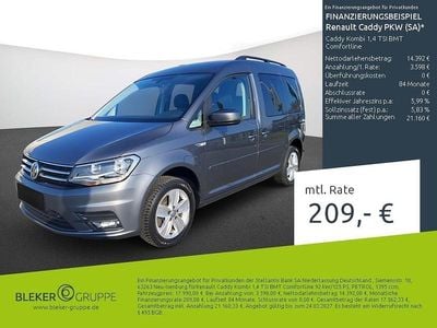 Gebraucht VW Caddy Comfortline 125 PS (91 kW) 2017 Indiumgrau metallic Van / Kleinbus