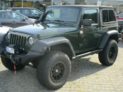 Usata Jeep Wrangler Rubicon 208 CV (152 kW) 2007 Verde SUV