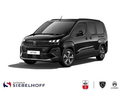 Neu Peugeot Rifter GT 131 PS (96 kW) 2026 Schwarz Van / Kleinbus