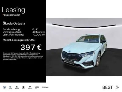 Gebraucht Skoda Octavia RS 200 PS (147 kW) 2024 Patina grau/ sonderfarbe Kombi