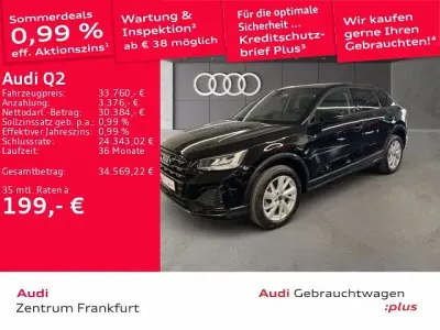 Gebraucht Audi Q2 Advanced 190 PS (139 kW) 2025 Mythosschwarz metallic/mythoss SUV
