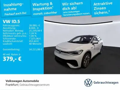 Gebraucht VW ID.5 Pro Performance 150 kW (204 PS) 2023 Schwarz SUV