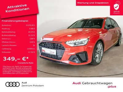 Brugt Audi A4 S-Line 204 HK (150 kW) 2022 Rød Stationcar