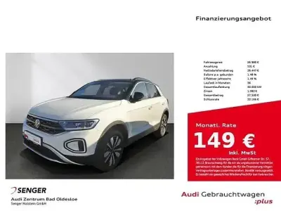 Usado VW T-Roc Goal 150 CV (110 kW) 2025 Blanco SUV