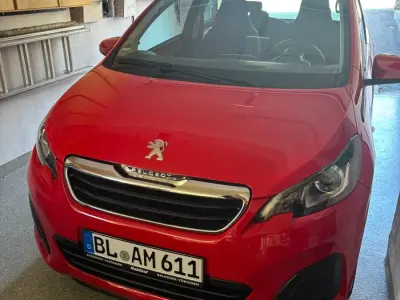 Gebraucht Peugeot 108 Allure 81 PS (59 kW) 2016 Rot Kleinwagen
