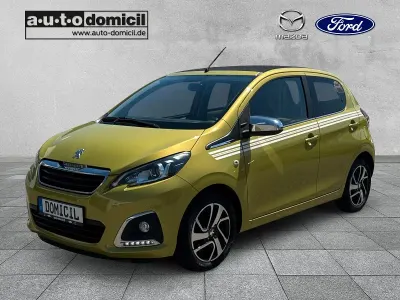 Gebraucht Peugeot 108 Top! Collection 72 PS (52 kW) 2020 Grün Cabrio