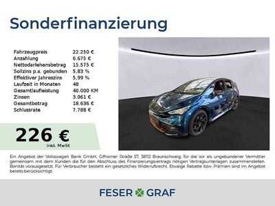 Gebraucht Cupra Born 150 kW (204 PS) 2022 Aurora blue metallic Kleinwagen
