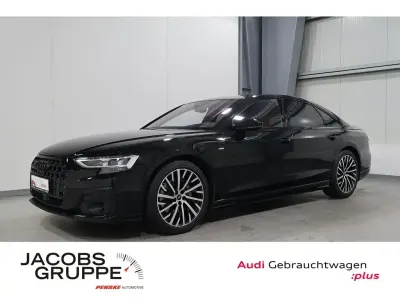 Brugt Audi A8 S-Line 210 HK (154 kW) 2024 Sort Sedan