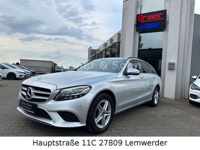 gebraucht Mercedes C200 T,1-H,Distronic,Ahk,LED,T-Win,Spur,8-Fach