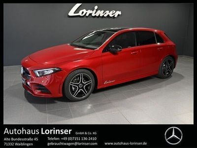 Gebraucht Mercedes A200 AMG 163 PS (119 kW) 2022 Manufaktur patagonienrot metal Limousine