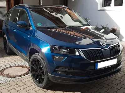 Gebraucht Skoda Karoq Style 150 PS (110 kW) 2019 Grün SUV