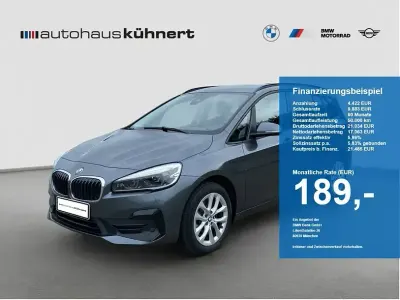 Gebraucht BMW 218 Gran Tourer Advantage 150 PS (110 kW) 2021 Grau Van / Kleinbus