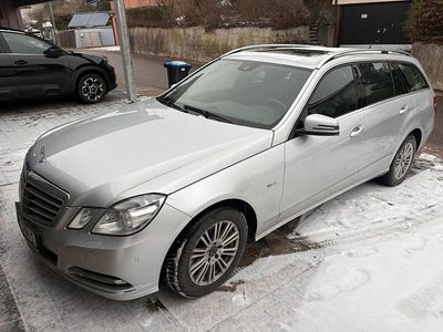 Usata Mercedes E350 262 CV (192 kW) 2012 Argento Station wagon