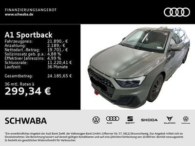 Gebraucht Audi A1 S-Line 95 PS (69 kW) 2022 Chronosgrau metallic SUV