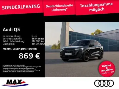 Neu Audi Q5 Ambiente 299 PS (219 kW) 2026 Schwarz SUV