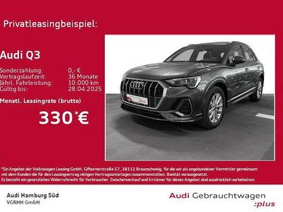 Gebraucht Audi Q3 S-Line 150 PS (110 kW) 2024 6y daytonagrau perleffekt SUV
