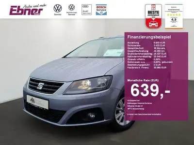 Gebraucht Seat Alhambra Style 150 PS (110 kW) 2019 Moonstone silber metallic Van / Kleinbus
