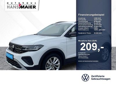 Gebraucht VW T-Cross Goal 116 PS (85 kW) 2025 Pure white SUV