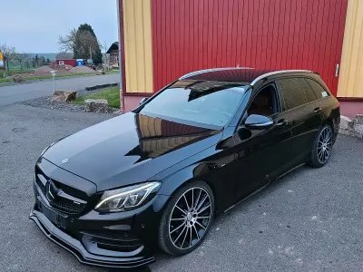 Brugt Mercedes C400 AMG 333 HK (244 kW) 2015 Sort Stationcar