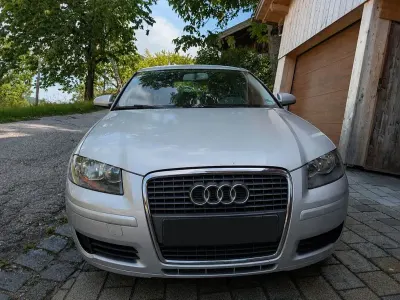 Gebraucht Audi A3 Sportback Attraction 105 PS (77 kW) 2007 Silber Kleinwagen