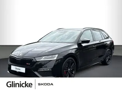 Gebraucht Skoda Octavia RS 245 PS (180 kW) 2024 Schwarzmagic perleffekt Kombi