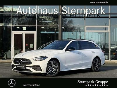 Gebraucht Mercedes C300e AMG 313 PS (230 kW) 2024 Polarweiß Kombi