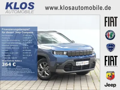 Neu Jeep Compass 144 PS (105 kW) 2026 Schwarz SUV