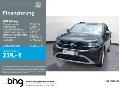 Gebraucht VW T-Cross Life 116 PS (85 kW) 2025 Deep black perleffekt SUV