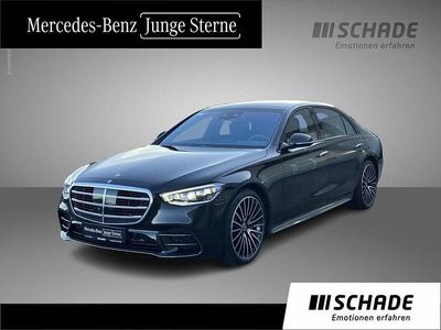 Schwarz Gebraucht 2024 Mercedes S450 AMG line Limousine | 113.850 € (Fairer Preis)