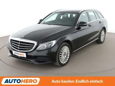 Gebraucht Mercedes C220 Exclusive 170 PS (125 kW) 2018 Schwarz Kombi
