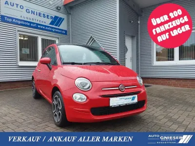 Brugt Fiat 500C Club 69 HK (50 kW) 2023 Rød Cabriolet