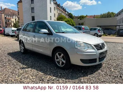 Gebraucht VW Polo Trendline 64 PS (47 kW) 2007 Silber Kleinwagen