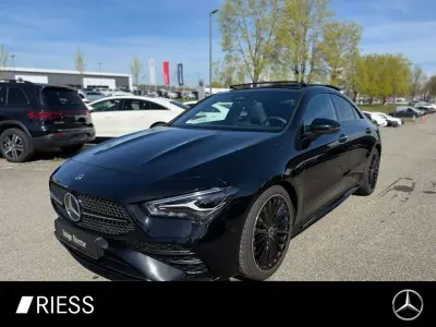 Brugt Mercedes CLA200 AMG 150 HK (110 kW) 2025 Sort Coupe