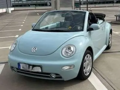 Gebraucht VW New Beetle 101 PS (74 kW) 2005 Blau Kleinwagen