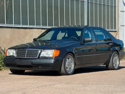 Brugt Mercedes 500 320 HK (235 kW) 1992 Sort Sedan