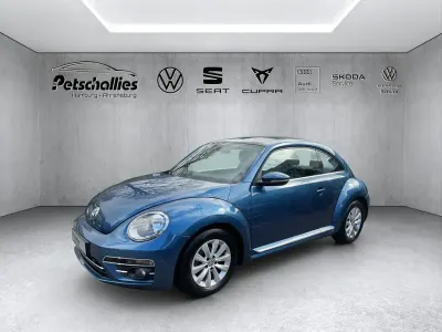 Second-hand VW Beetle Design 105 CP (77 kW) 2017 Albastru Hatchback