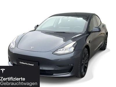 Gebraucht Tesla Model 3 Performance 377 kW (513 PS) 2021 Silber Limousine