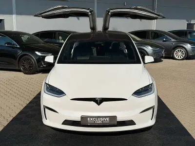 Brugt Tesla Model X Plaid 759 kW (1033 HK) 2022 Hvid SUV
