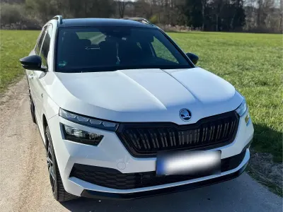 Gebraucht Skoda Kamiq 150 PS (110 kW) 2023 Weiß SUV