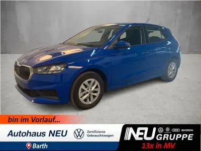 Gebraucht Skoda Fabia Ambition 110 PS (80 kW) 2023 Blau Kleinwagen