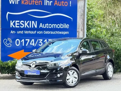 Gebraucht Renault Mégane GrandTour Authentique 110 PS (80 kW) 2015 Schwarz Kombi