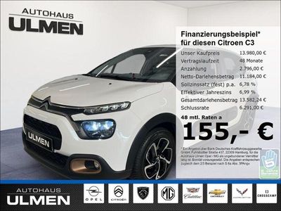 Gebraucht Citroën C3 Touch 83 PS (61 kW) 2023 Weiss Kleinwagen