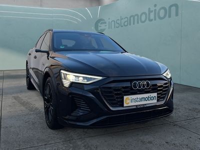 Gebraucht Audi Q8 e-tron S-Line 300 kW (408 PS) 2023 Schwarz SUV