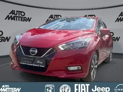 Gebraucht Nissan Micra Style Edition 92 PS (67 kW) 2022 Red (metallic) Kleinwagen